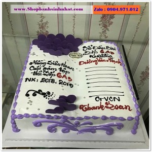 Bánh Sinh Nhật Cuốn Sách - RT34